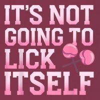 Lollipop Lick It Not Going To Lick Itself Candy Sweet 16oz Travel Tumbler