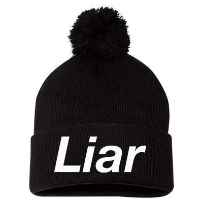 Liar Pom Pom 12in Knit Beanie