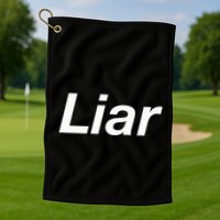 Liar Golf Towel