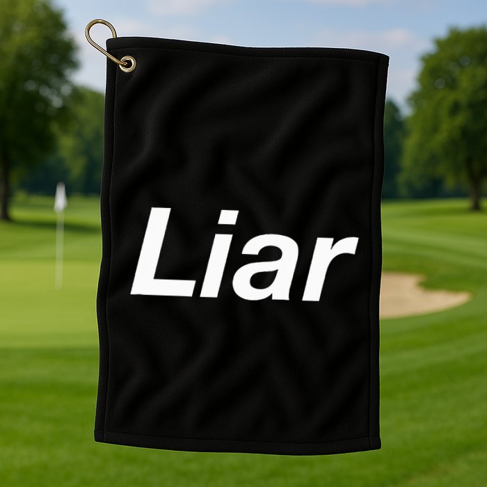 Liar Golf Towel