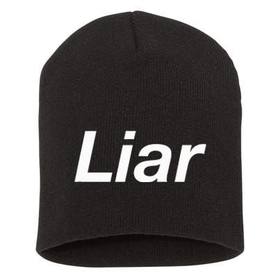 Liar Short Acrylic Beanie