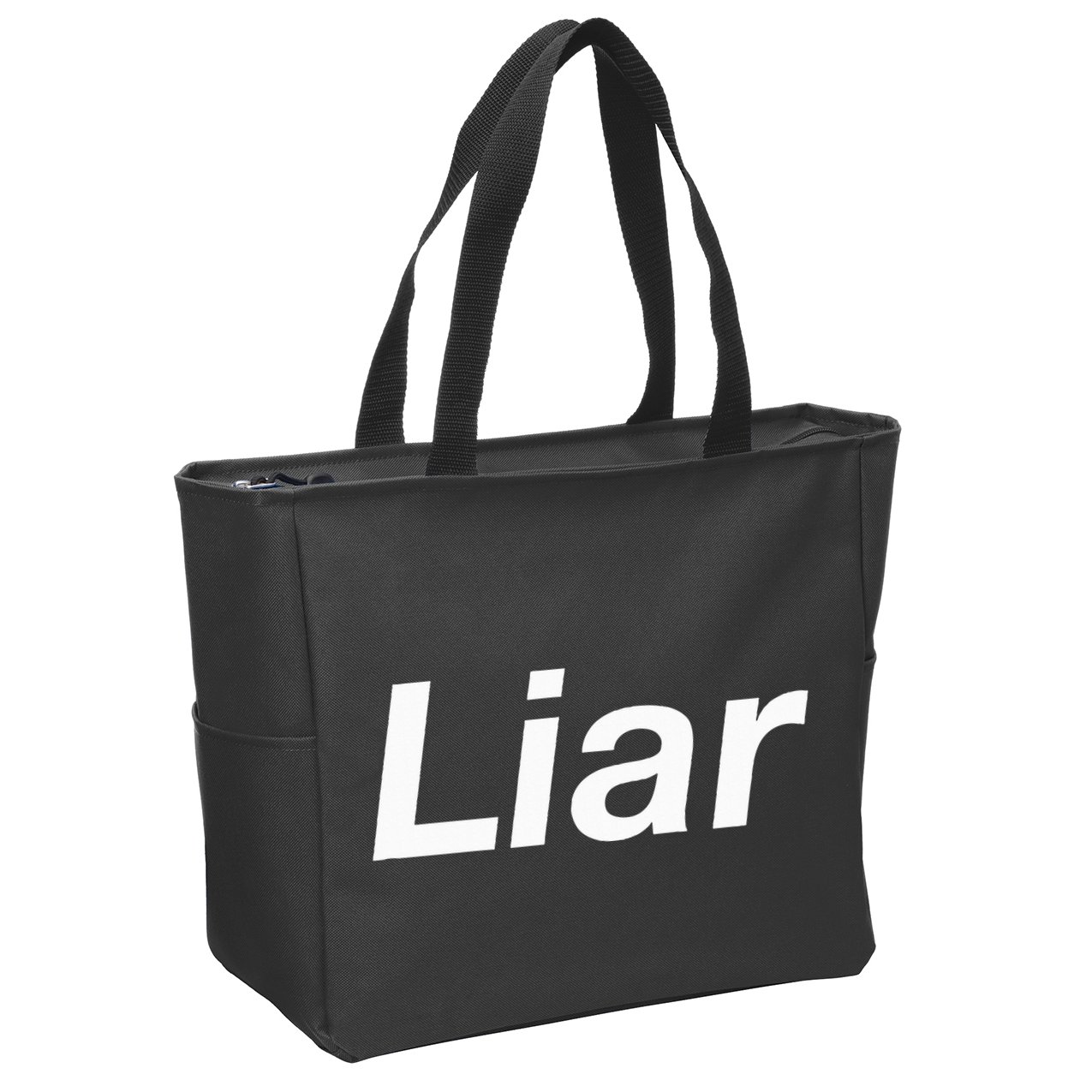 Liar Zip Tote Bag