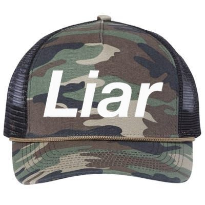 Liar Retro Rope Trucker Hat Cap