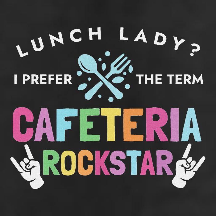Lunch Lady I Prefer The Term Cafeteria Rockstar Lunch Lady 11oz C Handle Ceramic Mug
