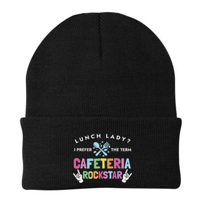 Lunch Lady I Prefer The Term Cafeteria Rockstar Lunch Lady Beanie