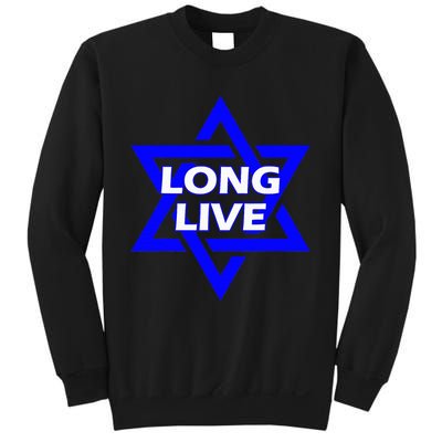 Long Live Israel Star Of David Sweatshirt