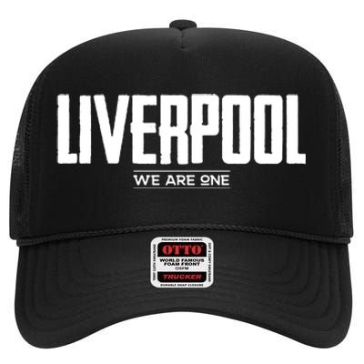 Liverpool High Crown Mesh Back Trucker Hat