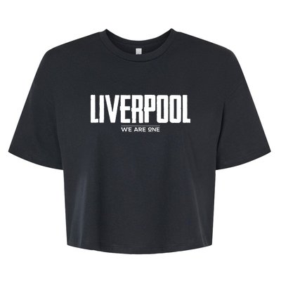 Liverpool Bella+Canvas Jersey Crop Tee