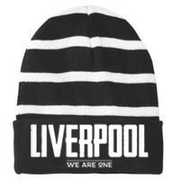 Liverpool Striped Beanie with Solid Band