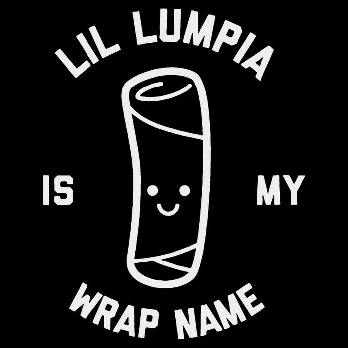 Lil Lumpia Is My Wrap Name Funny Food Cooling Performance Long Sleeve Crew