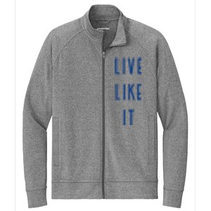 Live Like It Stretch Full-Zip Cadet Jacket