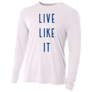 Live Like It Cooling Performance Long Sleeve Crew