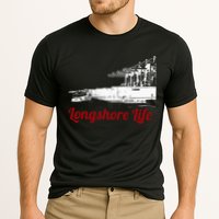 Longshore Life Ilwu Cranes Containers Utr Cooling Performance Crew T-Shirt