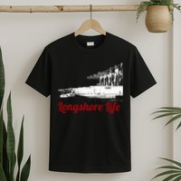 Longshore Life Ilwu Cranes Containers Utr T-Shirt