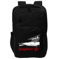 Longshore Life Ilwu Cranes Containers Utr Impact Tech Backpack