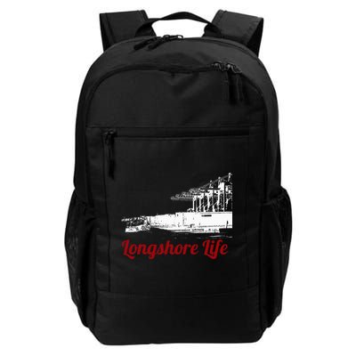Longshore Life Ilwu Cranes Containers Utr Backpack