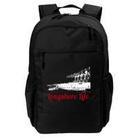 Longshore Life Ilwu Cranes Containers Utr Backpack
