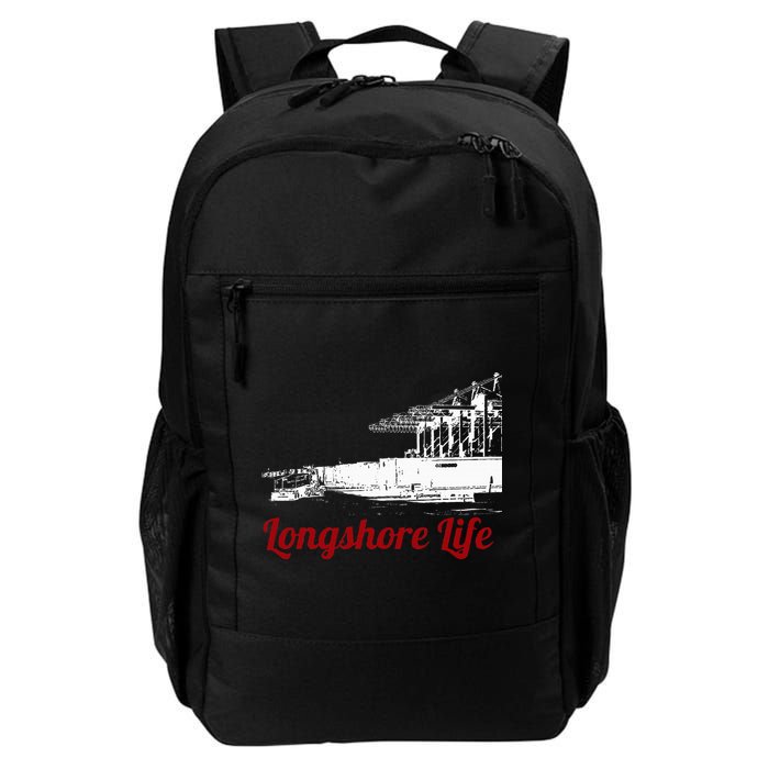 Longshore Life Ilwu Cranes Containers Utr Backpack