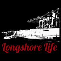 Longshore Life Ilwu Cranes Containers Utr Drawstring Bag