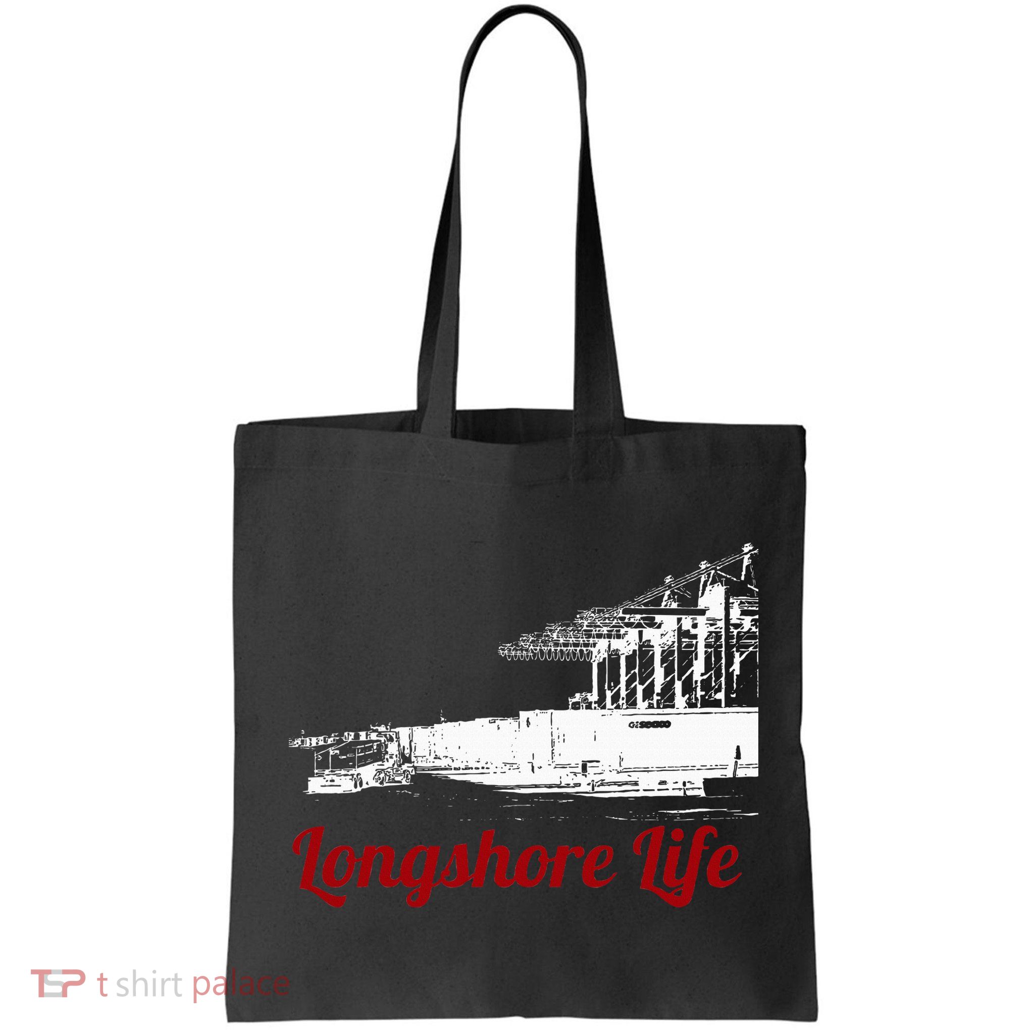 Longshore Life Ilwu Cranes Containers Utr Bag