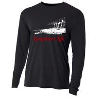 Longshore Life Ilwu Cranes Containers Utr Cooling Performance Long Sleeve Crew