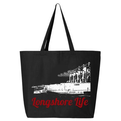 Longshore Life Ilwu Cranes Containers Utr 25L Jumbo Tote