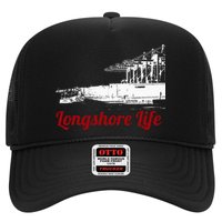 Longshore Life Ilwu Cranes Containers Utr Hat