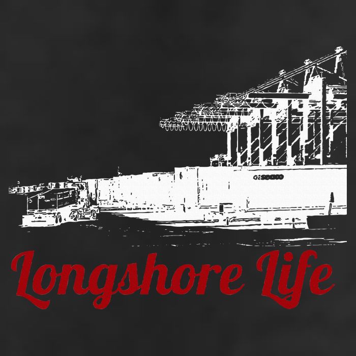 Longshore Life Ilwu Cranes Containers Utr Hat