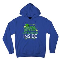 Little Leprechaun Inside St Patricks Day Pregnant Great Gift Hoodie