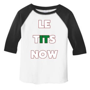 Letitsnow Let It Snow Le Tits Now Holiday Christmas Funny Cool Gift Toddler Fine Jersey T-Shirt