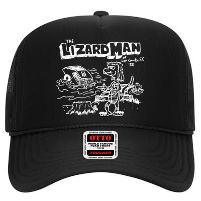 Lizardman High Crown Mesh Back Trucker Hat