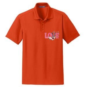 LOVE Leopard John 316 Christian Cute Valentine's Day Gifts Dry Zone Grid Polo