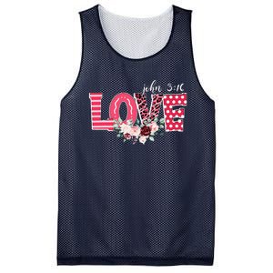 LOVE Leopard John 316 Christian Cute Valentine's Day Gifts Mesh Reversible Basketball Jersey Tank