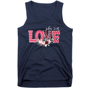 LOVE Leopard John 316 Christian Cute Valentine's Day Gifts Tank Top