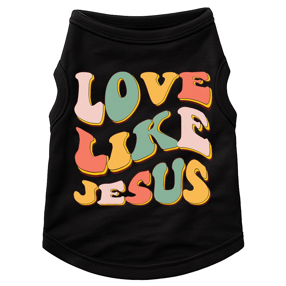 Love Like Jesus Graphic Tee Doggie Tank