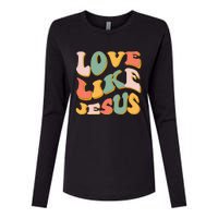 Love Like Jesus Graphic Tee Womens Cotton Relaxed Long Sleeve T-Shirt