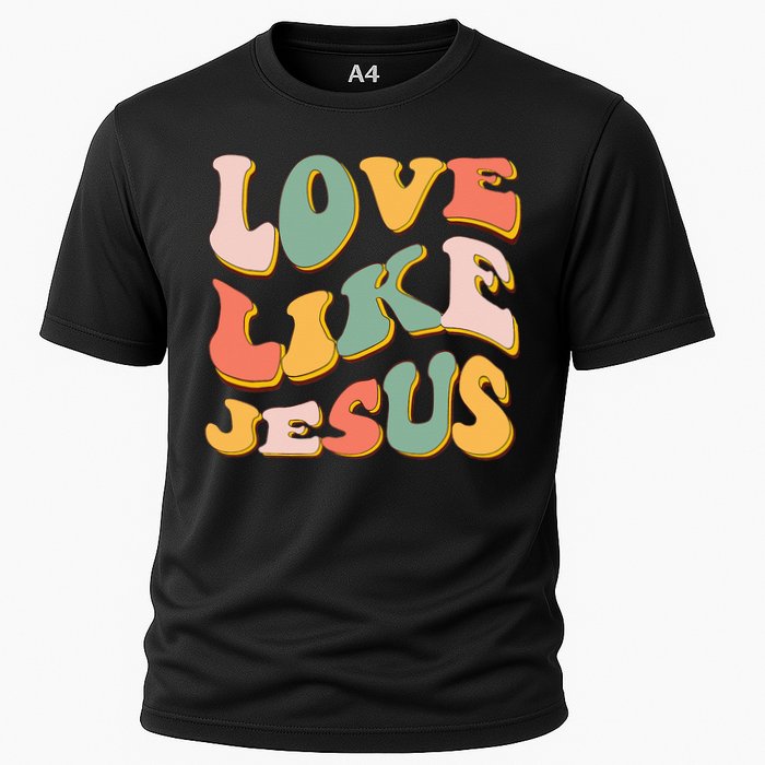 Love Like Jesus Graphic Tee Cooling Performance Crew T-Shirt