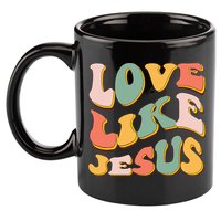 Love Like Jesus Graphic Tee 11oz C Handle Ceramic Mug