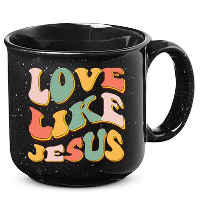 Love Like Jesus Graphic Tee 15oz Campfire Ceramic Mug