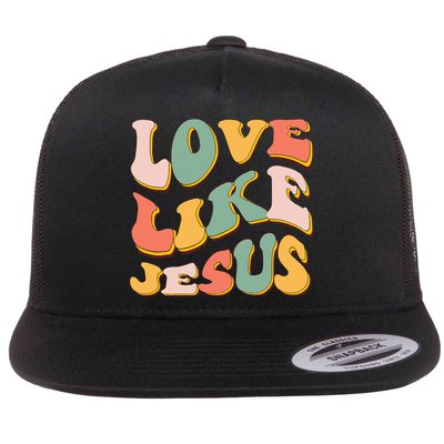 Love Like Jesus Graphic Tee Flatbill Hat