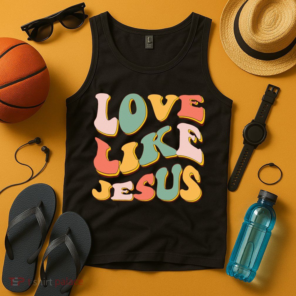 Love Like Jesus Graphic Tee Tank Top
