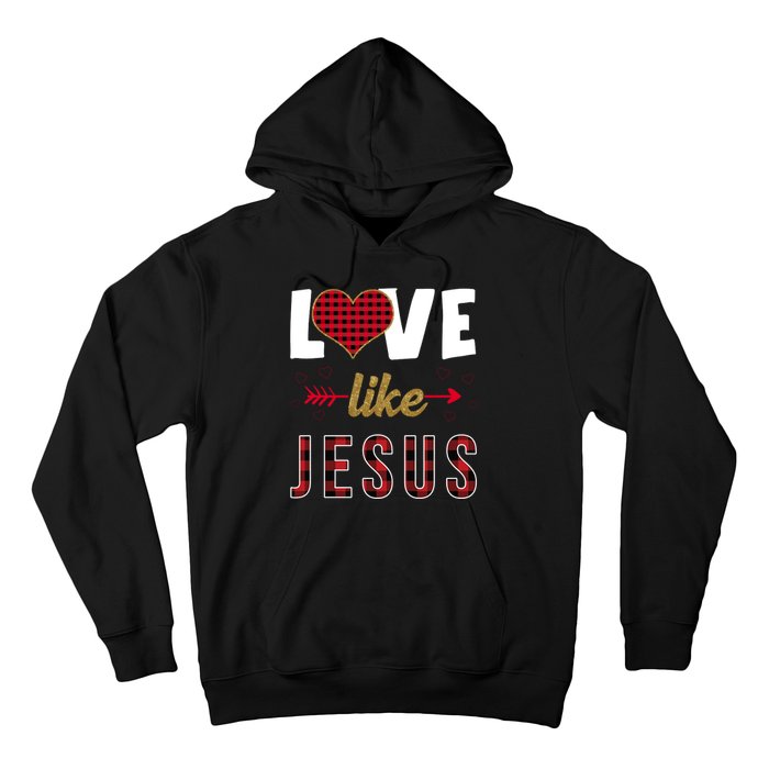 Love Like Jesus Cute Leopard Hoodie