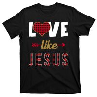 Love Like Jesus Cute Leopard T-Shirt