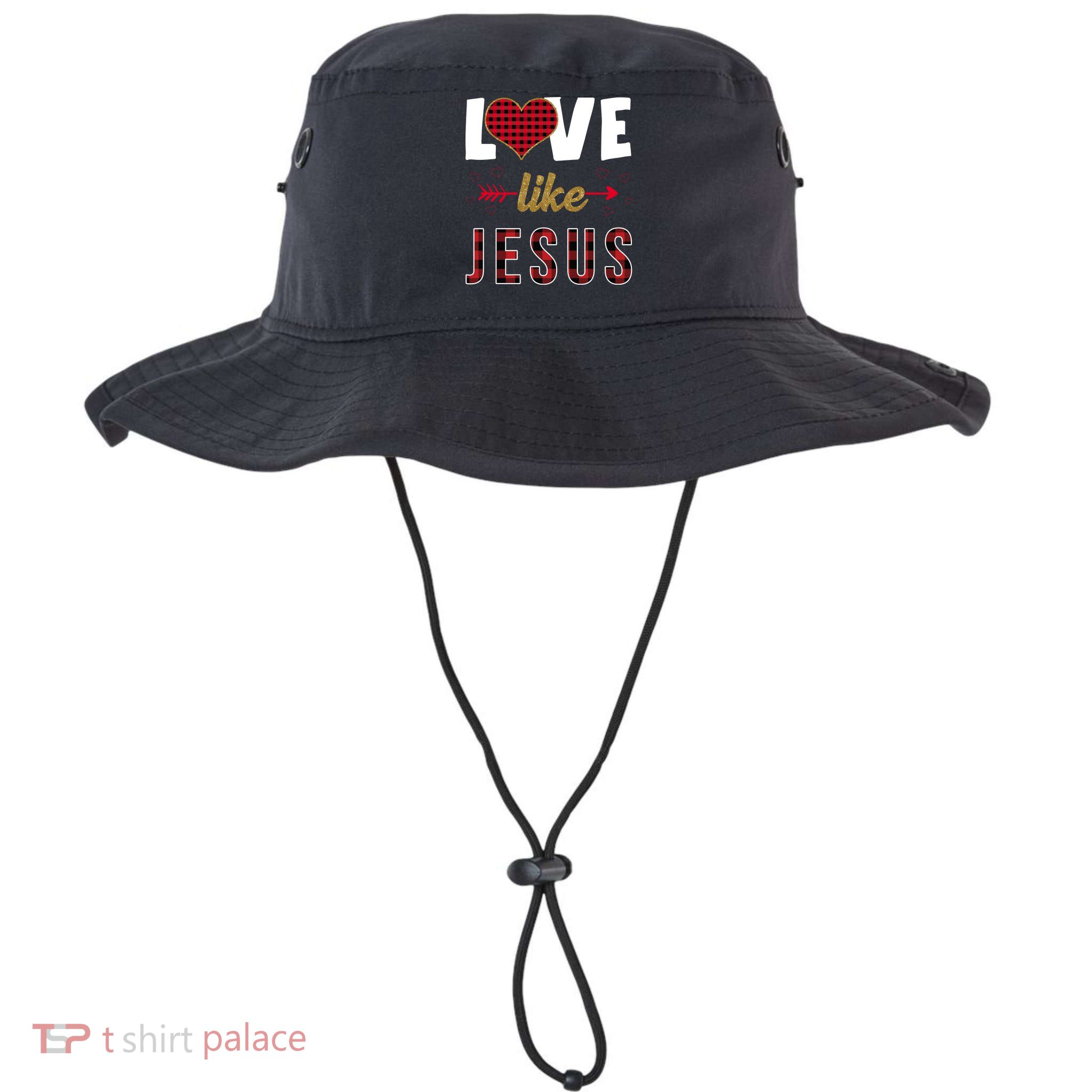 Love Like Jesus Cute Leopard Legacy Cool Fit Booney Bucket Hat