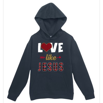 Love Like Jesus Cute Leopard Urban Pullover Hoodie