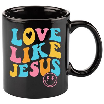 Love Like Jesus 11oz C Handle Ceramic Mug
