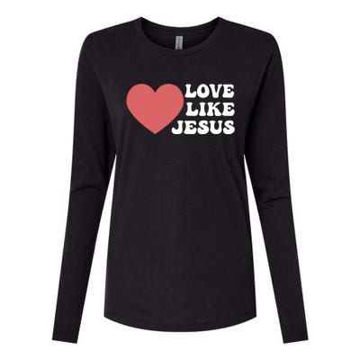 Love Like Jesus Hoodie Christian Love Like Jesus Hoodies Womens Cotton Relaxed Long Sleeve T-Shirt