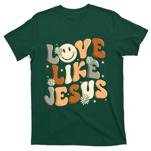 Love Like Jesus Religious God Christian T-Shirt