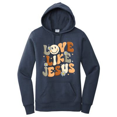 Love Like Jesus Religious God Christian Women's Pullover Hoodie