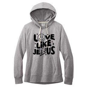 Love Like Jesus Christian Church Women's Fleece Hoodie